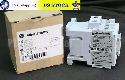 Buy One (1) AB Allen Bradley 100-C09D10 Ser A Contactor 9A 110/120V Swiss NEW • 62.84$