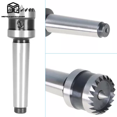 Buy 1 Inch Crown Multi Spur Wood Turning Lathe Drive Center With 2MT Arbor • 24.86$