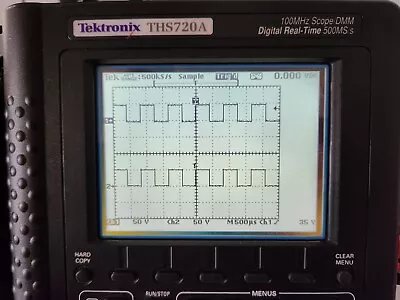 Buy Tektronix THS720A Oscilloscope  100MHz Digital Real Time 500MS/s Tested Working • 295$