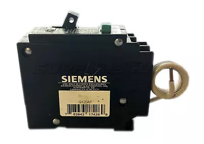 Buy Siemens Q120AF Arc Fault Circuit Breaker, 1-Pole, 20 Amp, 120Vac, Plug-In • 30$