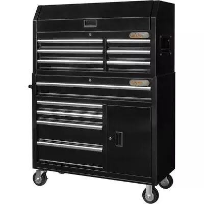Buy Grizzly T34009 42  11-Drawer & 1-Door Tool Chest And Cabinet Combo Set • 930$