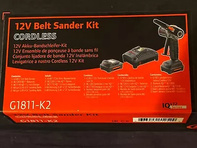 Buy INGERSOLL RAND G1811-K2  12V Belt Sander Kit  • 339.99$