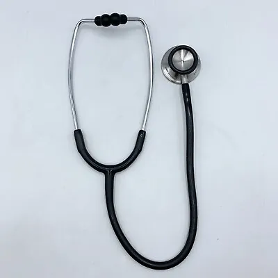 Buy Vintage LITTMANN 3M Classic Stethoscope Black Tested Made In The USA • 50.96$