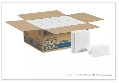Buy Georgia Pacific Professional 20885 1-Ply Z-Fold Paper Towels - WT (2600/CT) New • 40.99$