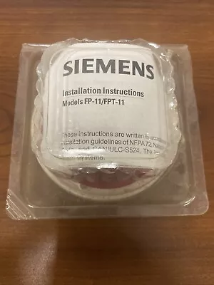 Buy Siemens FP-11 FirePrint Smoke/Heat Detector, Red (500-095112) • 85$