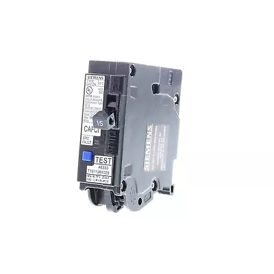 Buy Lot Of 10 Arc Fault Breaker Siemens 15 A Plug-On Neutral QA115AFCN • 295$