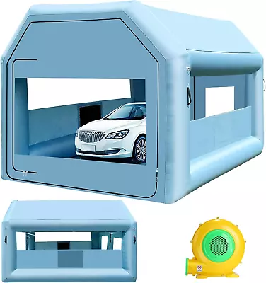 Buy Paint Booth Inflatable Paint Booth Portable Spray Booth Tent With Blower Air Fil • 490.99$