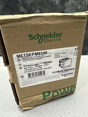 Buy Schneider METSEOM8240 POWER AND ENERGY METER POWER LOGIC PM8000 • 1,500$