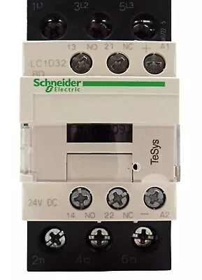 Buy New Schneider Electric LC1D32BDC 32A Contactor • 59.87$