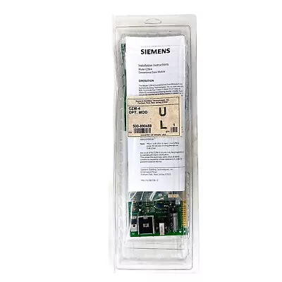 Buy Siemens CZM-4 Conventional Zone Module For MXL 500-890488 Made In USA • 179.95$