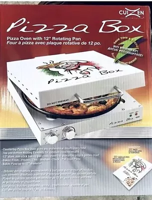 Buy Cuizen Pizza Box Countertop Pizza Oven 4012 Brand New In Box • 129$