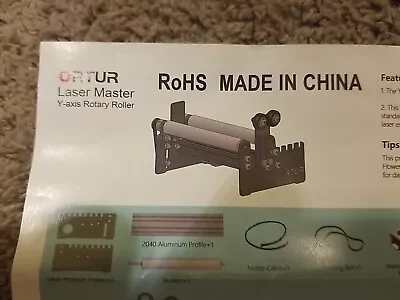 Buy Ortur Laser Master Y Axis Rotary Roller • 16$