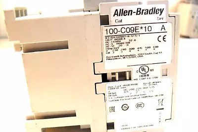 Buy Allen-Bradley 100-C09E*10 Contactor Ser. A - USA SELLER • 15$