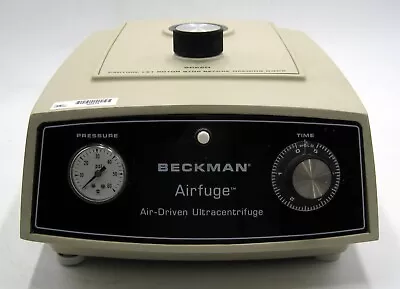 Buy Beckman Airfuge Ultracentrifuge With A-100/18 Fixed-Angle Airfuge Rotor • 1,250$