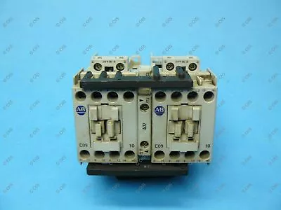Buy Allen Bradley 104-C09DJ22 IEC Reversing Contactor 3 Pole 9 Amp 24 VDC Warranty • 49.99$