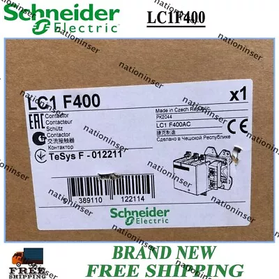 Buy Schneider LC1F400 400AMP Contactor NEW IN BOX Schneider Electric LC1F400 USA • 926.99$