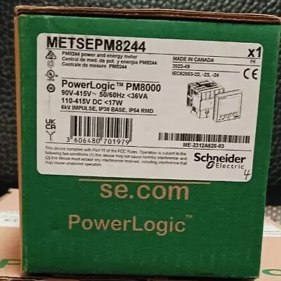 Buy METSEPM8244 Power Quality Meter PowerLogic PM8000 Transducer & Remote Display • 2,693$