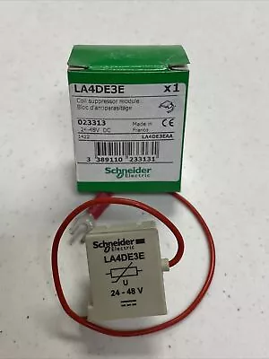 Buy New, Schneider Electric Telemecanique La4de3e Coil Suppressor Module, Free Ship • 8.95$