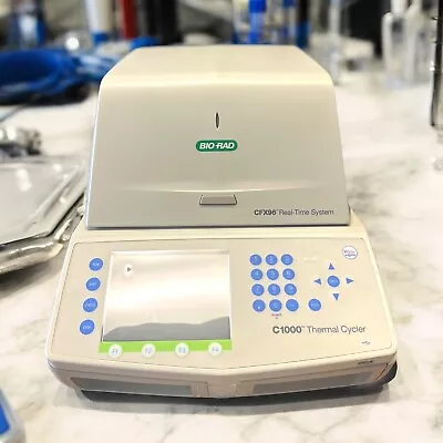 Buy BioRad CFX96 Real Time PCR Machine W/ C1000 Thernal Cycler • 7,500$