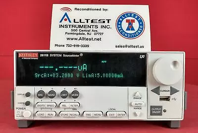 Buy Keithley 2611B SYSTEM SOURCEMETER - SINGLE CHANNEL: 200V • 5,145$