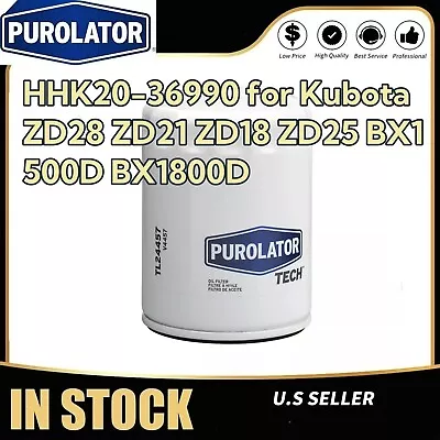 Buy Hydraulic Oil Filter HHK20-36990 For Kubota ZD28 ZD21 ZD18 ZD25 BX1500D BX1800D • 12.05$
