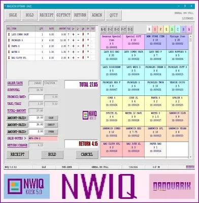 Buy Stall Point Of Sale Software - POS Inventory Billing NWIQ • 28$