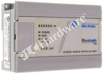 Buy Allen Bradley 1761-L10BXB Ser F MicroLogix 1000 24VDC Power 10-Pt I/O Controller • 196.02$