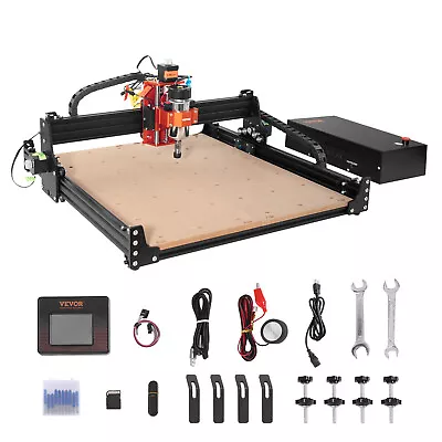 Buy VEVOR CNC Router Machine 300W 3 Axis GRBL Control Wood Engraving Milling Machine • 365.49$