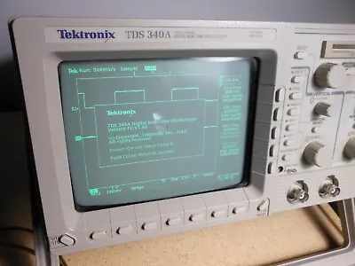 Buy TEKTRONIX TDS-340A OSCILLOSCOPE 100 MHZ TWO CHANNEL DIGITAL REAL TIME 500 MS/s • 139.95$