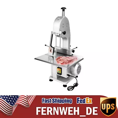 Buy Commercial Meat Bone Saw Food Processing Meat Band Saw Meat/Fish Slicer 1500W • 337.06$