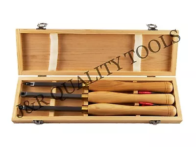 Buy VCT 3pc Carbide Wood Lathe Turning Chisel Tool Set With Replaceable Tips • 47.95$