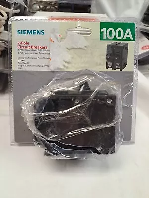 Buy Siemens 100A 2-Pole Circuit Breakers Q2100P 60Hz **READ**(20) • 28.04$