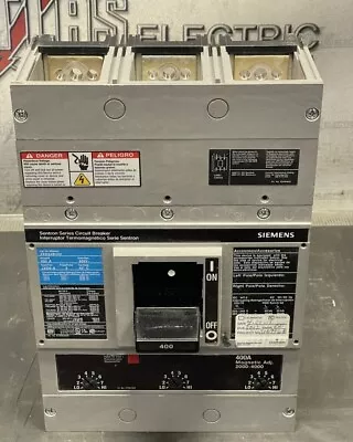 Buy Siemens JXD63B400 Molded Case Circuit Breaker 400 Amp 600 Volt • 550$