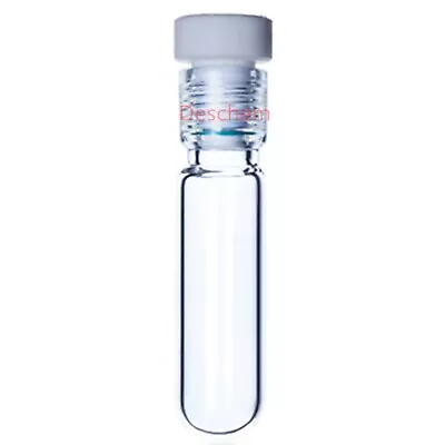 Buy 25ml Glass High Pressure Bottle,30*70 Heavy Wall Vessel With #15 PTFE Thred • 36$