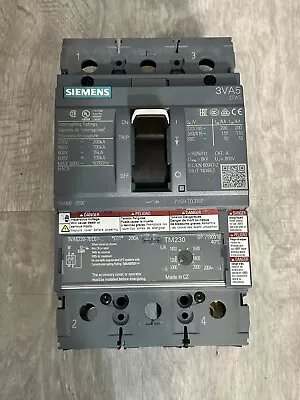 Buy Siemens Molded Case Circuit Breaker 2 POLE 600V In: 200A 3VA5220-7EC61-0AA0 • 350$