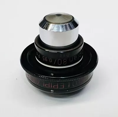 Buy Zeiss Epi-Plan Pol 80X/0.95 Pol D=0 Microscope Objective Lens W/ Inko DIC Prism • 79$
