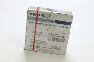 Buy BULK DISCOUNT | (72-Pk) VWR 16005-108 VistaVision Microscope Slides • 4.50$