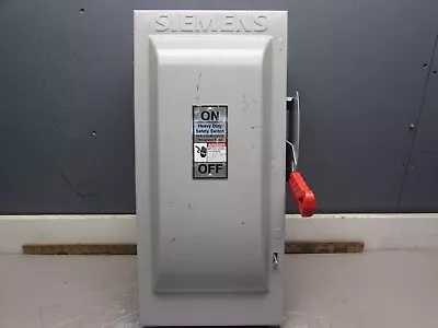 Buy Siemens Hnf363 Heavy-duty Safety Switch 100a/600v/3p/60hz,nice Takeout! • 149.95$