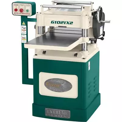Buy Grizzly G1021X2 15  3 HP Extreme Series Planer W/ Helical Cutterhead • 3,340$