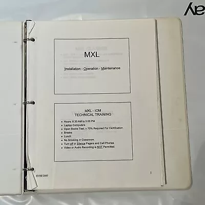 Buy Siemens MXL/MXLV Control Panel Operation, Installation, & Maintenance Manual • 109.99$