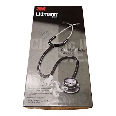 Buy 3M Littmann Classic II SE Stethoscope 2201 - Black • 59.99$