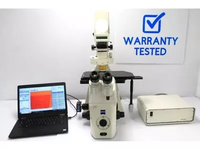 Buy Zeiss Axiovert 200m Inverted Fluorescence Microscope (New Filters) • 8,995$