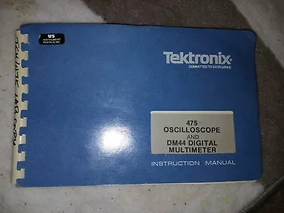Buy Tektronix Instruction Manual Only  • 80$