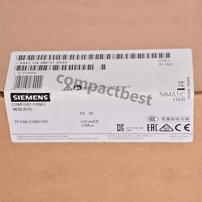 Buy New Siemens Touch Screen 6AV2 124-0MC01-0AX0 6AV2124-0MC01-0AX0 Free Shipping • 1,397$