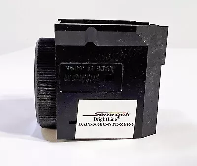 Buy Semrock BrightLine DAPI-5060C-NTE Fluorescence Filter Cube Nikon Microscope • 779$