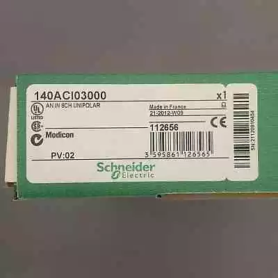 Buy New Schneider Electric 140ACI03000 Modicon Quantum Analog Input Module • 239.90$