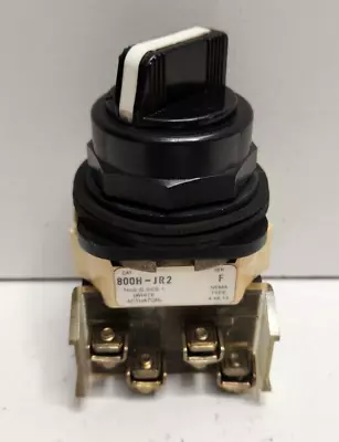Buy Guaranteed! Allen-bradley 3-position Maintained Selector Switch 800h-jr2 • 24.95$