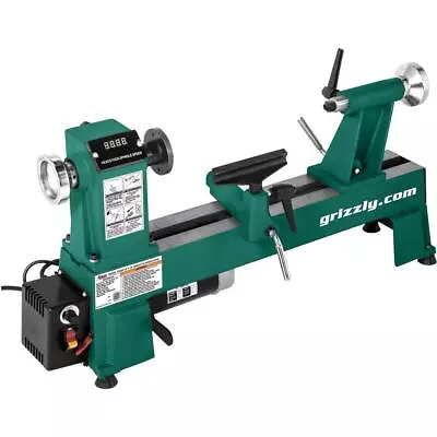 Buy Grizzly T25920 12  X 18  Variable-Speed Benchtop Wood Lathe • 565.95$