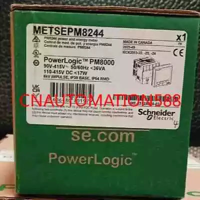 Buy SCHNEIDER ELECTRIC METSEPM8244 Schneider Electric PowerLogic PM8000 Power Meter • 2,760$