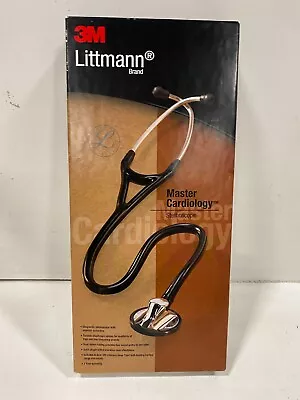 Buy Littmann Master Cardiology Stethoscope 3M 2161 Chestpiece Black • 289.99$